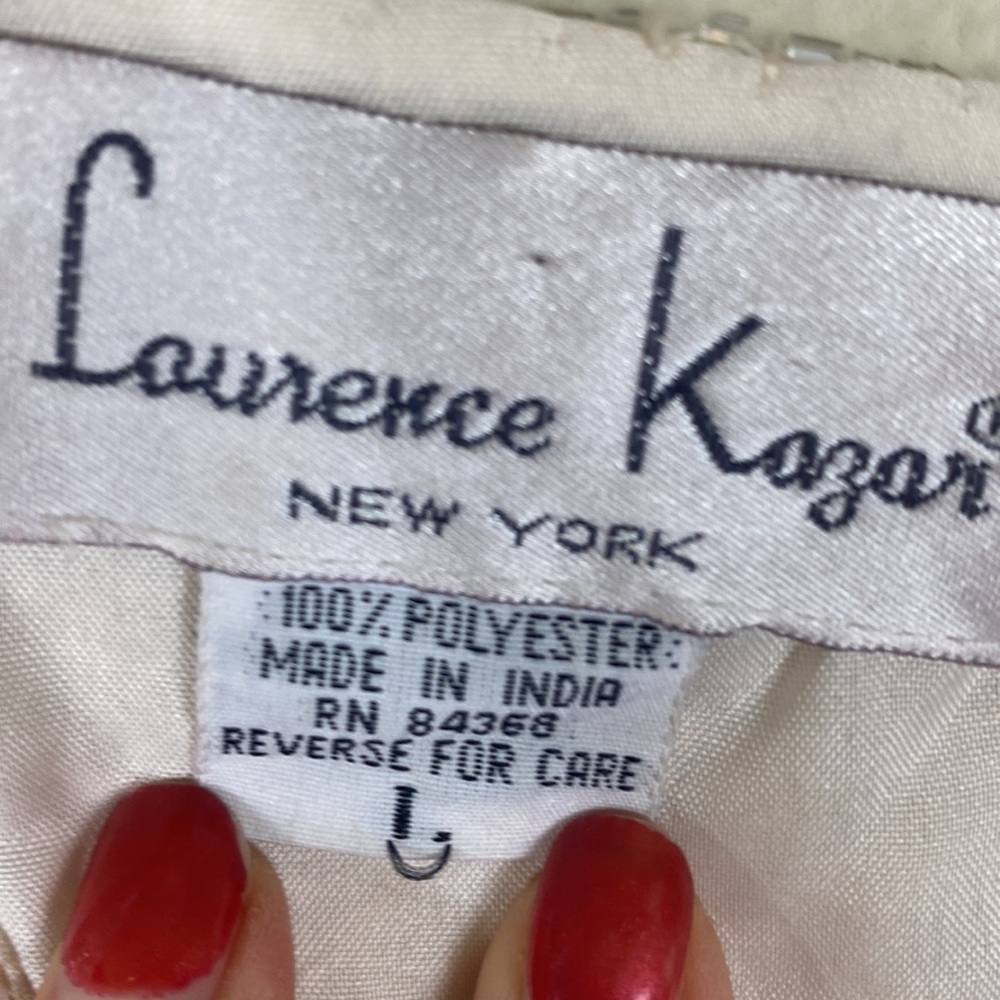 Laurence Kazar Vintage  Beauty Dress. Size L. - Picture 8 of 8